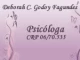 Logo de Deborah C. Godoy Fagundes - Psicóloga 
